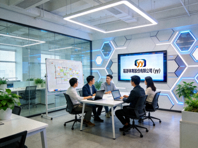 yy(易游体育股份有限公司)官方网站Logo - 绿色活力足球标志